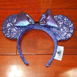 Purple Sequence Mickey Mouse Ears